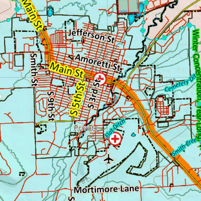 Wy Mule Deer Unit 160 Concentration Areas Preview 3
