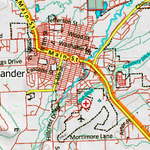 Wy Mule Deer Unit 160 Topographical Map Preview 3