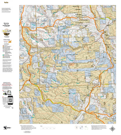 Wy Mule Deer Unit 163 with Land Ownership Preview 1