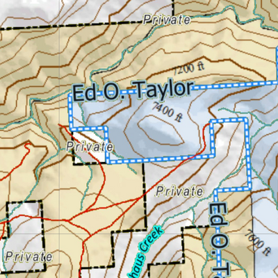Wy Mule Deer Unit 163 with Land Ownership Preview 3