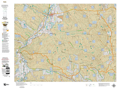 Wy Mule Deer Unit 164 Concentrations and Land Ownership Preview 1