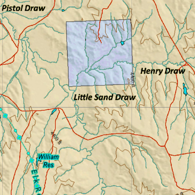 Wy Mule Deer Unit 164 Concentrations and Land Ownership Preview 2