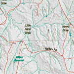 Wy Mule Deer Unit 164 Topographical Map Preview 2