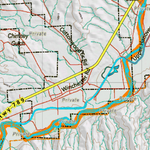 Wy Mule Deer Unit 164 Topographical Map Preview 3