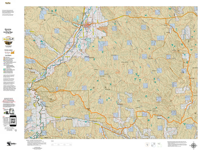 Wy Mule Deer Unit 164 with Land Ownership Preview 1
