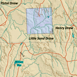 Wy Mule Deer Unit 164 with Land Ownership Preview 2