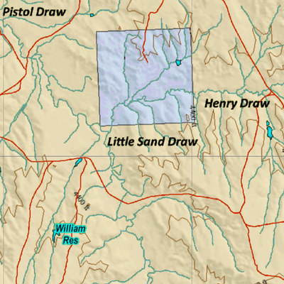Wy Mule Deer Unit 164 with Land Ownership Preview 2