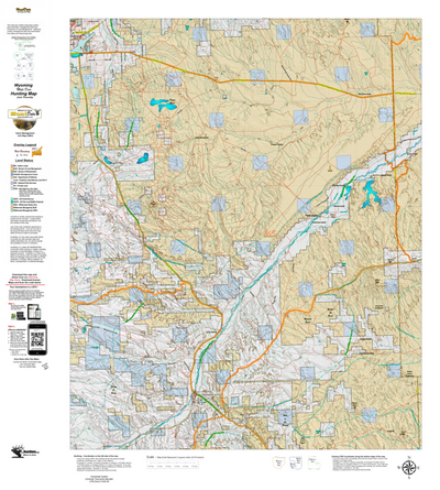 Wy Mule Deer Unit 165 Concentrations and Land Ownership Preview 1