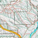 Wy Mule Deer Unit 165 Topographical Map Preview 3