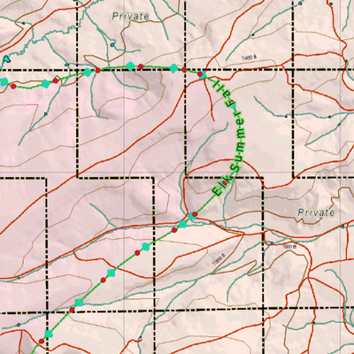 Wy Mule Deer Unit 168 Concentration Areas Preview 2