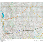 Wy Mule Deer Unit 168 Topographical Map Preview 1