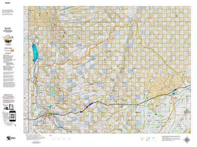 Wy Mule Deer Unit 168 with Land Ownership Preview 1