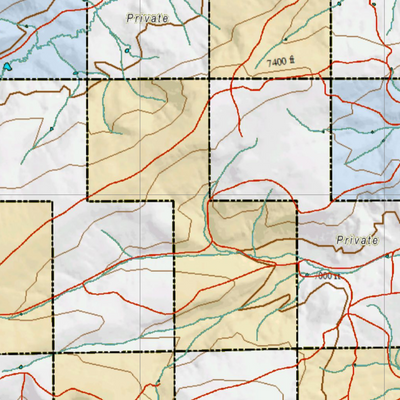 Wy Mule Deer Unit 168 with Land Ownership Preview 2