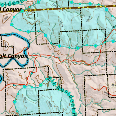 Wy Mule Deer Unit 169 Concentration Areas Preview 3