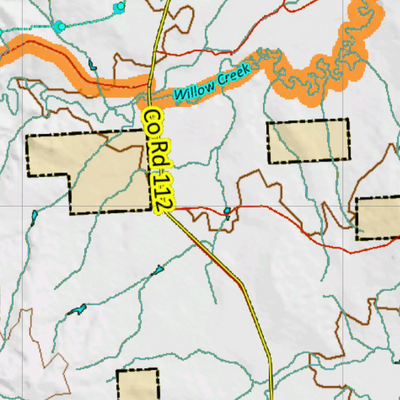 Wy Mule Deer Unit 169 Concentrations and Land Ownership Preview 2