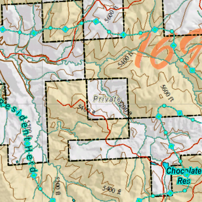 Wy Mule Deer Unit 169 Concentrations and Land Ownership Preview 3