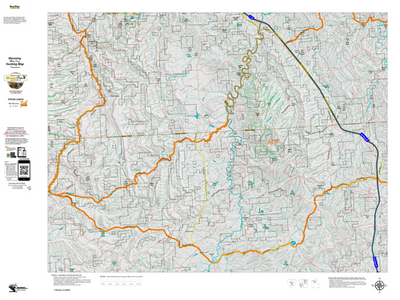 Wy Mule Deer Unit 169 Topographical Map Preview 1