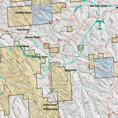 Wy Mule Deer Unit 17 Concentrations and Land Ownership Preview 2