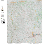 Wy Mule Deer Unit 17 Topographical Map Preview 1