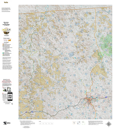 Wy Mule Deer Unit 17 with Land Ownership Preview 1