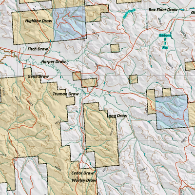 Wy Mule Deer Unit 17 with Land Ownership Preview 2