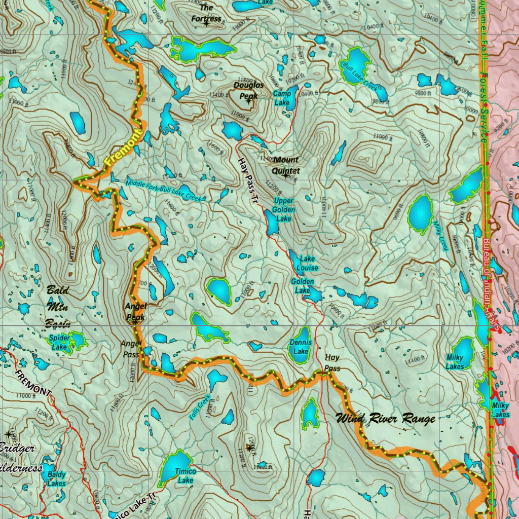 Wy Mule Deer Unit 171 Concentrations and Land Ownership Map by Wyoming ...