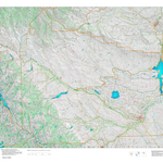 Wy Mule Deer Unit 171 Topographical Map Preview 1