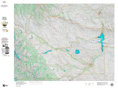 Wy Mule Deer Unit 171 Topographical Map Preview 1
