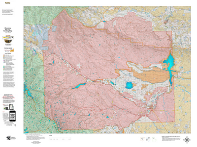 Wy Mule Deer Unit 171 with Land Ownership Preview 1