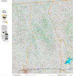 Wy Mule Deer Unit 18 Topographical Map Preview 1