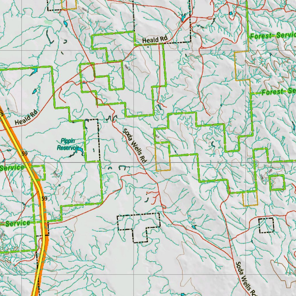Wy Mule Deer Unit 18 Topographical Map by Wyoming HuntData LLC | Avenza ...