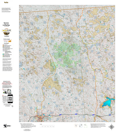 Wy Mule Deer Unit 18 with Land Ownership Preview 1