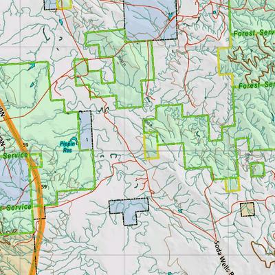 Wy Mule Deer Unit 18 with Land Ownership Preview 2
