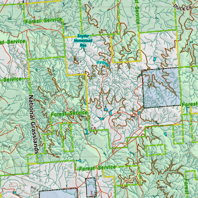 Wy Mule Deer Unit 18 with Land Ownership Preview 3