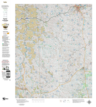 Wy Mule Deer Unit 19 Concentrations and Land Ownership Preview 1
