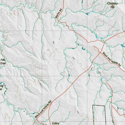 Wy Mule Deer Unit 19 Topographical Map Preview 2