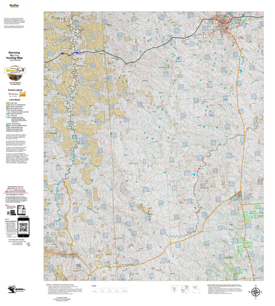 Wy Mule Deer Unit 19 with Land Ownership Preview 1