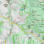 Wy Mule Deer Unit 2 Topographical Map Preview 2