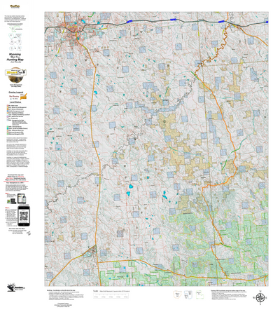 Wy Mule Deer Unit 21 Concentrations and Land Ownership Preview 1