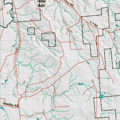 Wy Mule Deer Unit 21 Topographical Map Preview 2