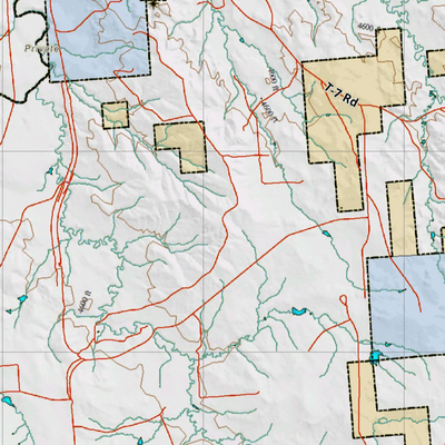 Wy Mule Deer Unit 21 with Land Ownership Preview 2