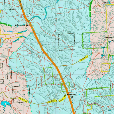 Wy Mule Deer Unit 22 Concentration Areas Preview 3