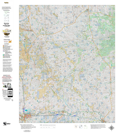 Wy Mule Deer Unit 22 Concentrations and Land Ownership Preview 1