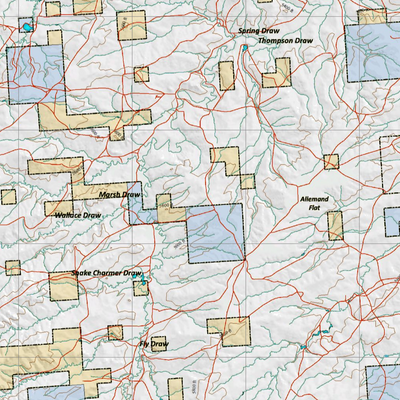 Wy Mule Deer Unit 22 Concentrations and Land Ownership Preview 2