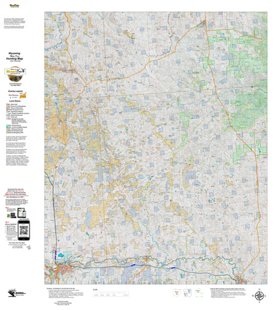 Wy Mule Deer Unit 22 with Land Ownership Preview 1