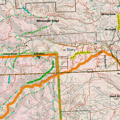 Wy Mule Deer Unit 23 Concentration Areas Preview 3
