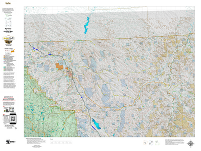 Wy Mule Deer Unit 23 Concentrations and Land Ownership Preview 1