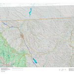 Wy Mule Deer Unit 23 Topographical Map Preview 1