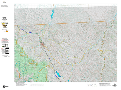 Wy Mule Deer Unit 23 Topographical Map Preview 1