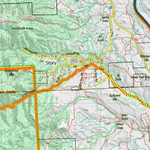 Wy Mule Deer Unit 23 Topographical Map Preview 3